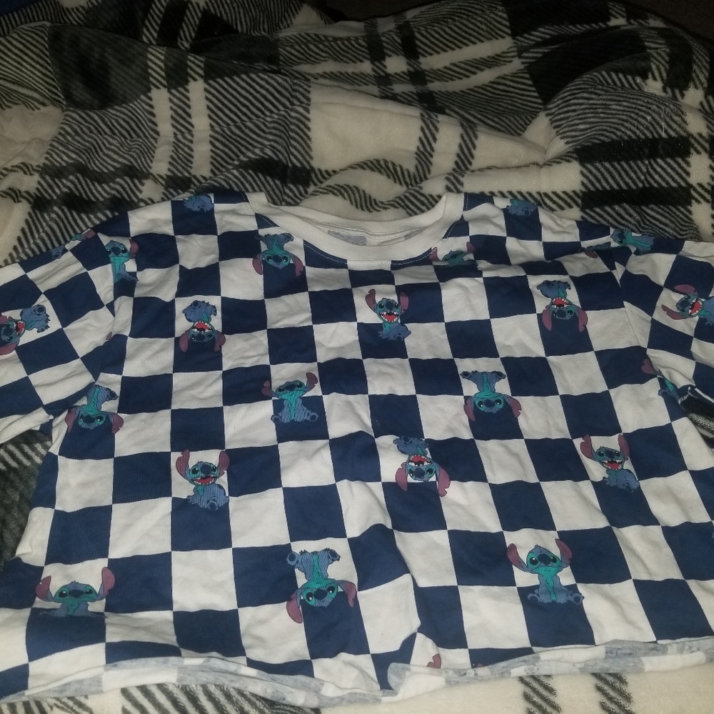 Lilo and stich crop top shirt